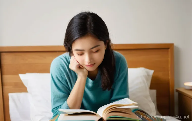 TOPIK 시험 전날 준비물 체크리스트 - **Prompt:** "A calm, focused university student, gender-neutral, in their early twenties, meticulous...