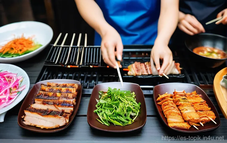 TOPIK 시험 난이도 분석 - **Cultural Immersion at Gyeongbokgung Palace:** A vibrant image capturing the fusion of tradition an...